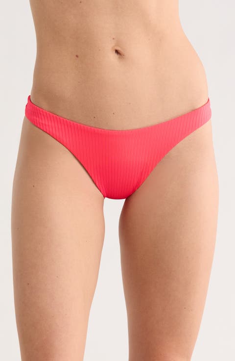 California High Leg Bikini Bottoms