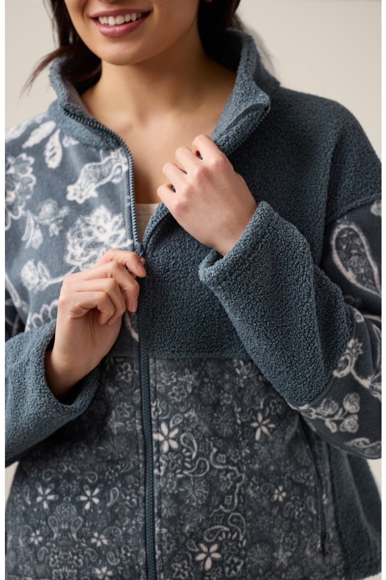 Full Zip Fleece, Alternate, color, Basin