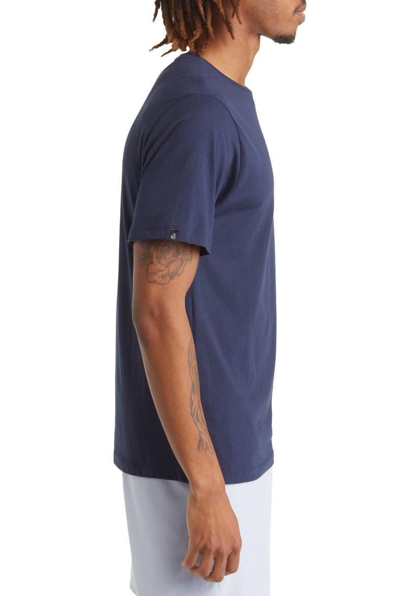Golf Cart Key Graphic Tee, Alternate, color, NAVY