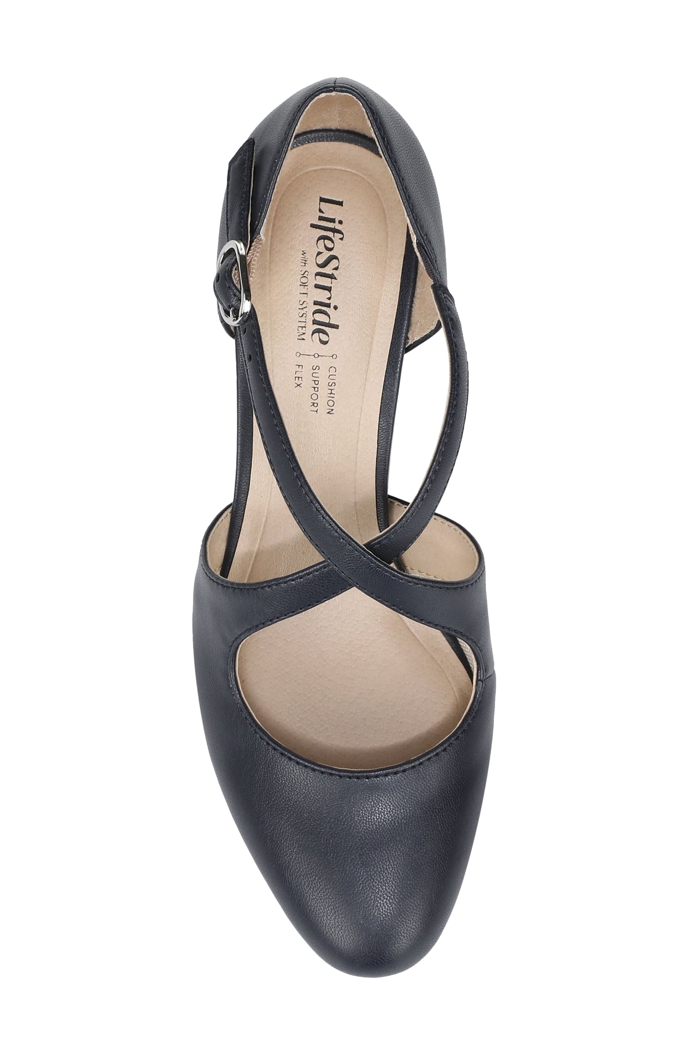 Tracy Pump, Alternate, color, LUX NAVY