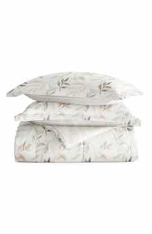 HOMESPUN Foliage Stripe Reversible 3-Piece Comforter Set