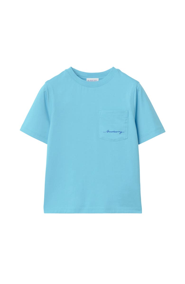 Burberry Cotton T-shirt, Main, color, Lizard