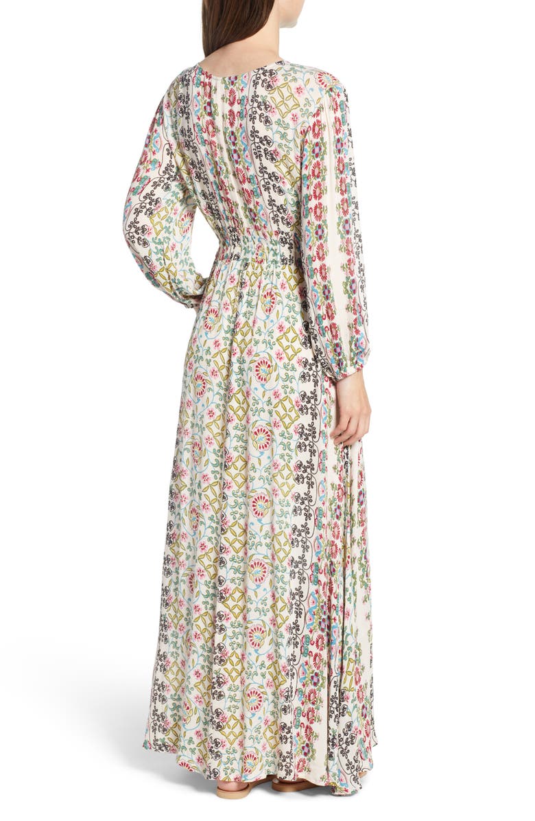 Raga Yasmin Print Maxi Dress, Alternate, color, 