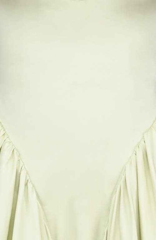House Of Cb Of Cb Womens Marilyn Halter Stretch-cotton Midi Dress Pistachio In Tender Greens