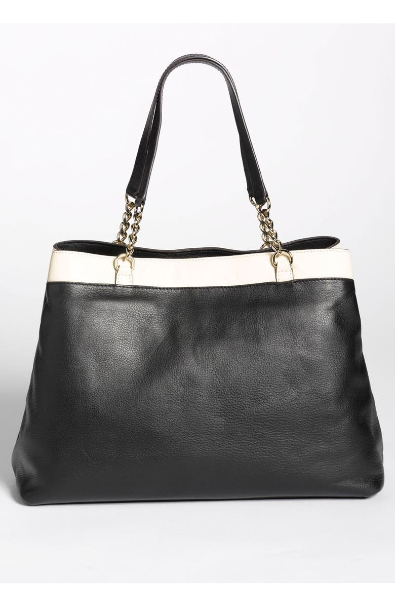 Kate Spade New York 'hancock park - maryanne' leather bow shopper, large, Alternate, color,