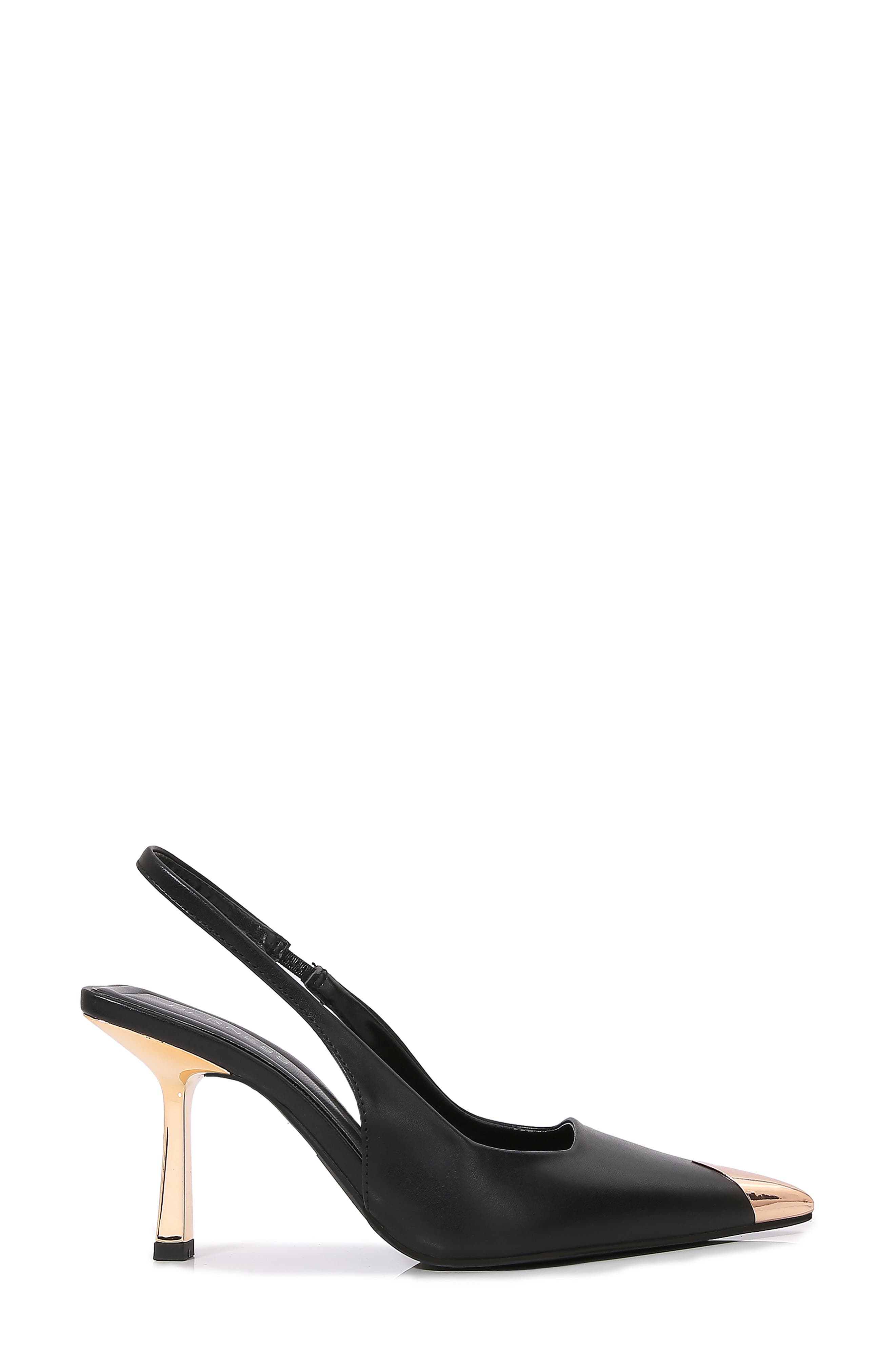 Vega Slingback Pump, Alternate, color, BLACK
