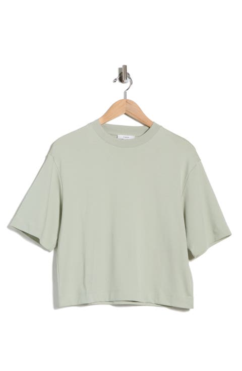 Wide Sleeve Crop T-Shirt