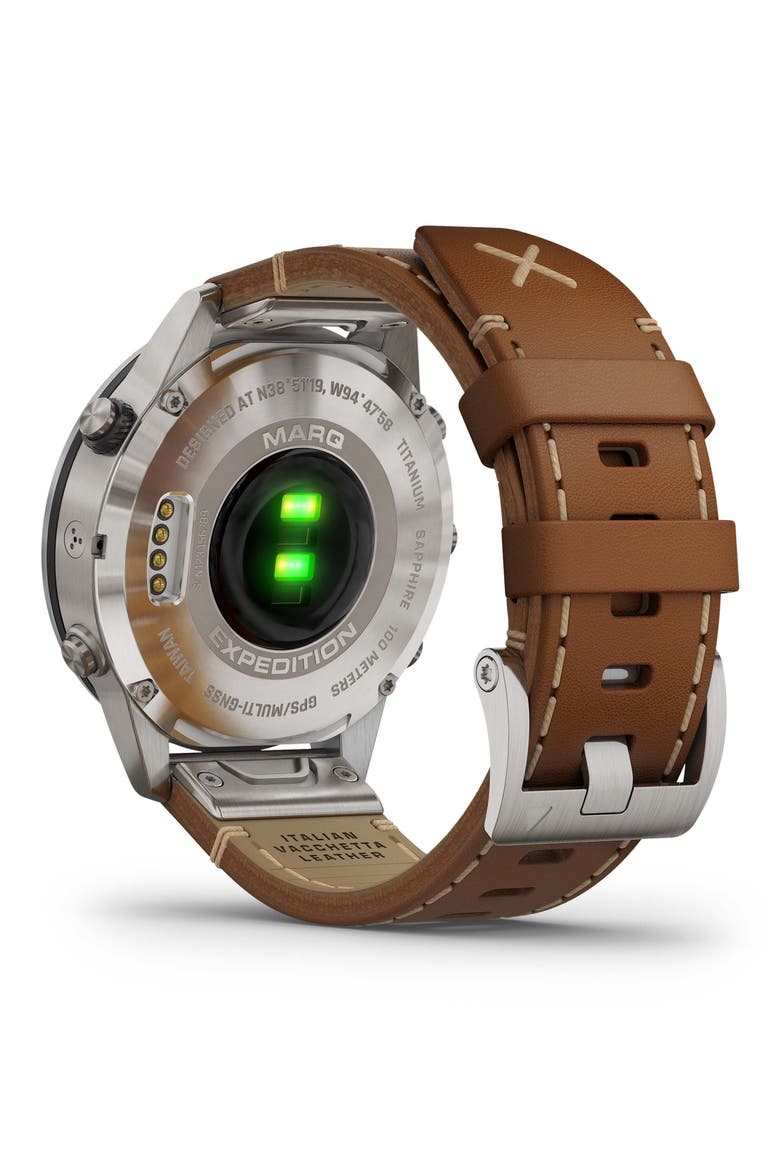 MARQ Expedition GPS Smart Watch, 46mm, Alternate, color, BROWN