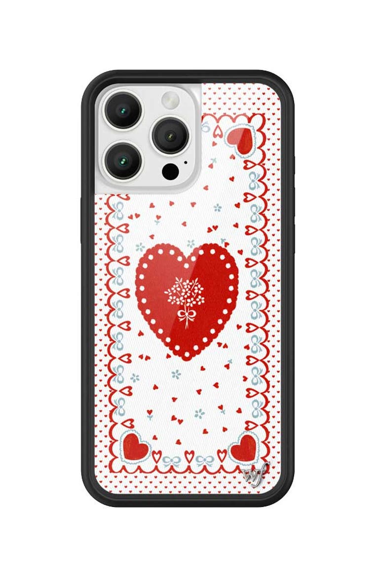 Lovers Lane iPhone Case, Alternate, color, White