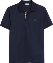 Burberry Eddie EKD Embroidered Cotton Piqué Polo
