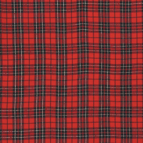 C & F Home C&f Home Red Black Plaid Woven Kitchen Towel In Red