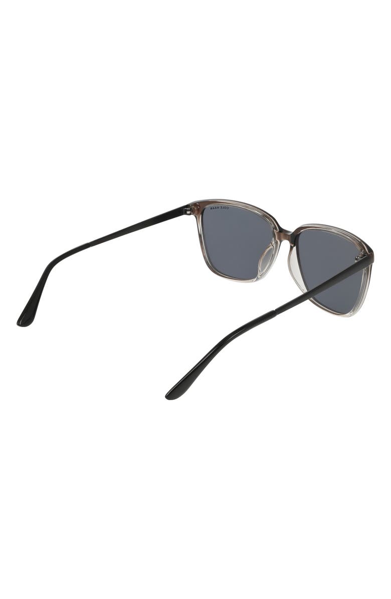 Cole Haan 57mm Square Sunglasses, Alternate, color, Smoke Gradient