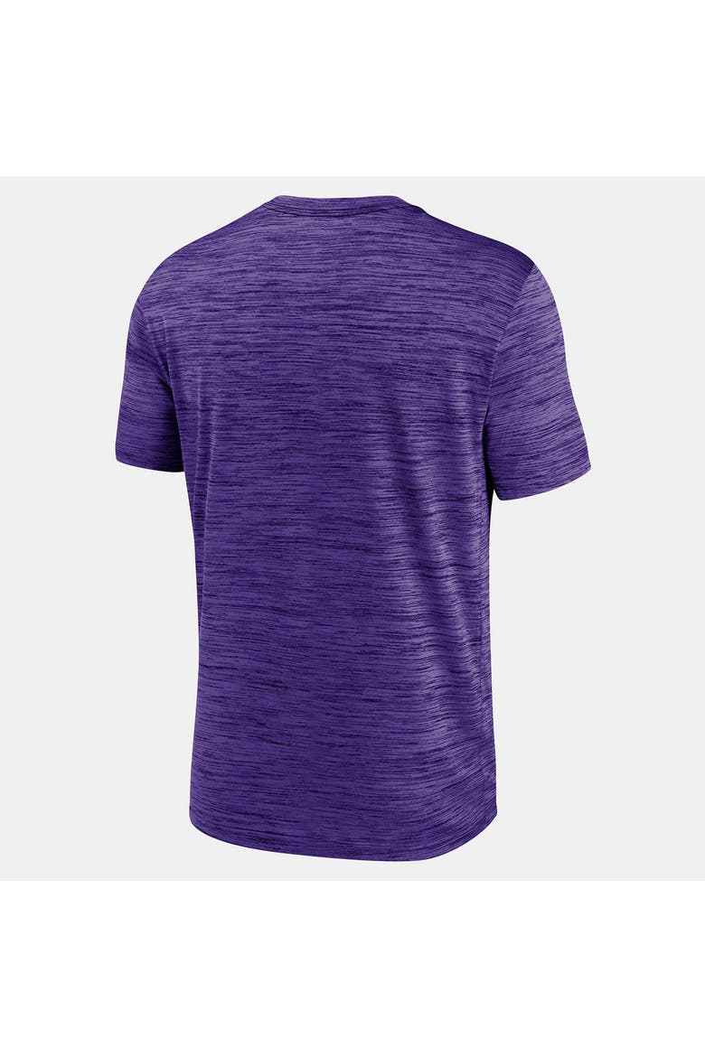 Men's Nike  Purple LSU Tigers Primetime Arch Logo Velocity Dri-FIT T-Shirt, Alternate, color, Purple