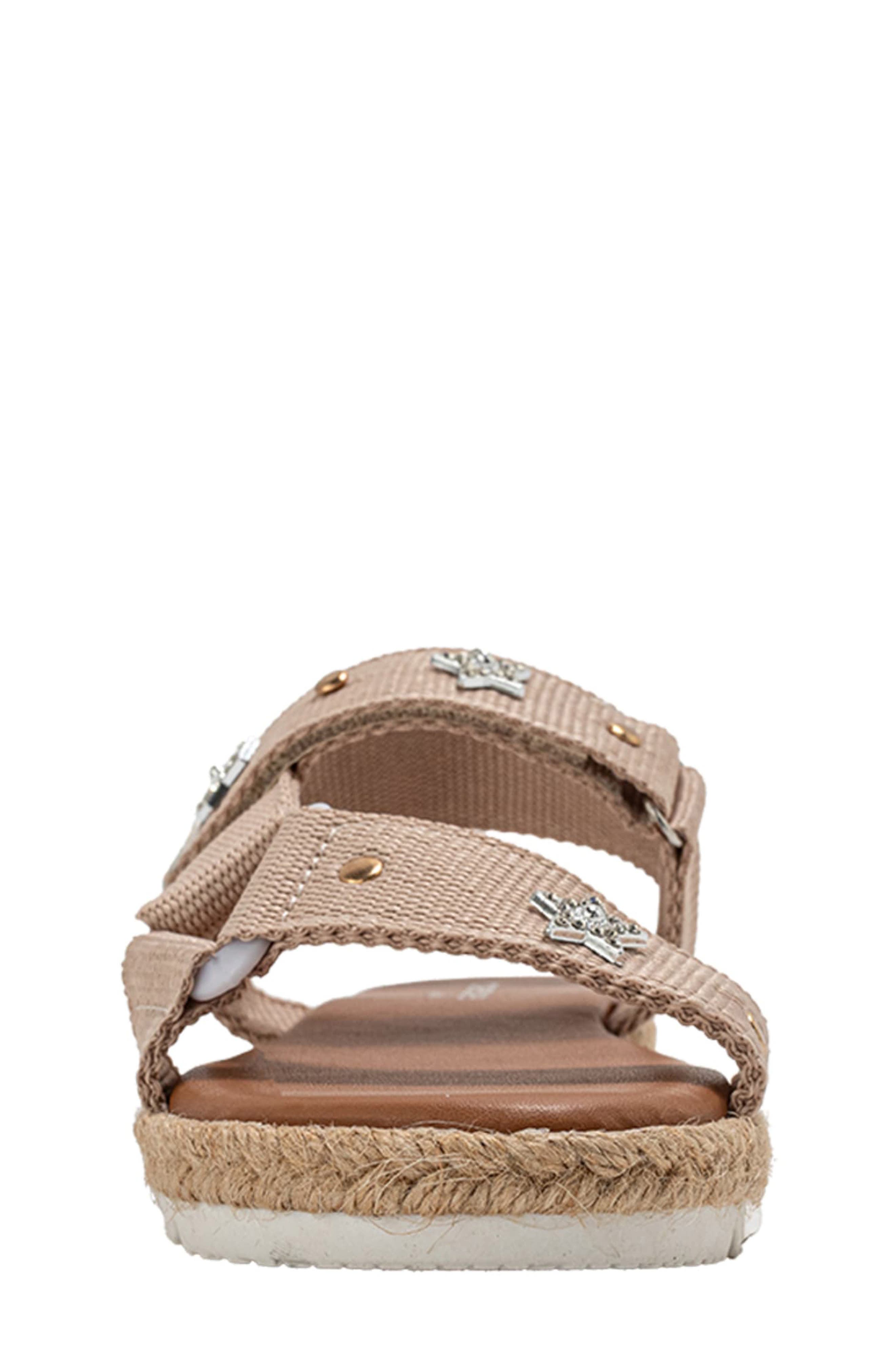 bebe Kids' Pearla Sandal, Alternate, color, Tan
