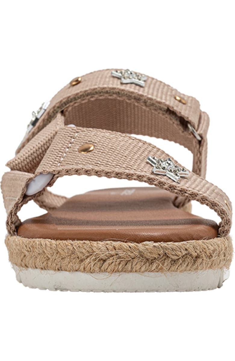 bebe Kids' Pearla Sandal, Alternate, color, Tan