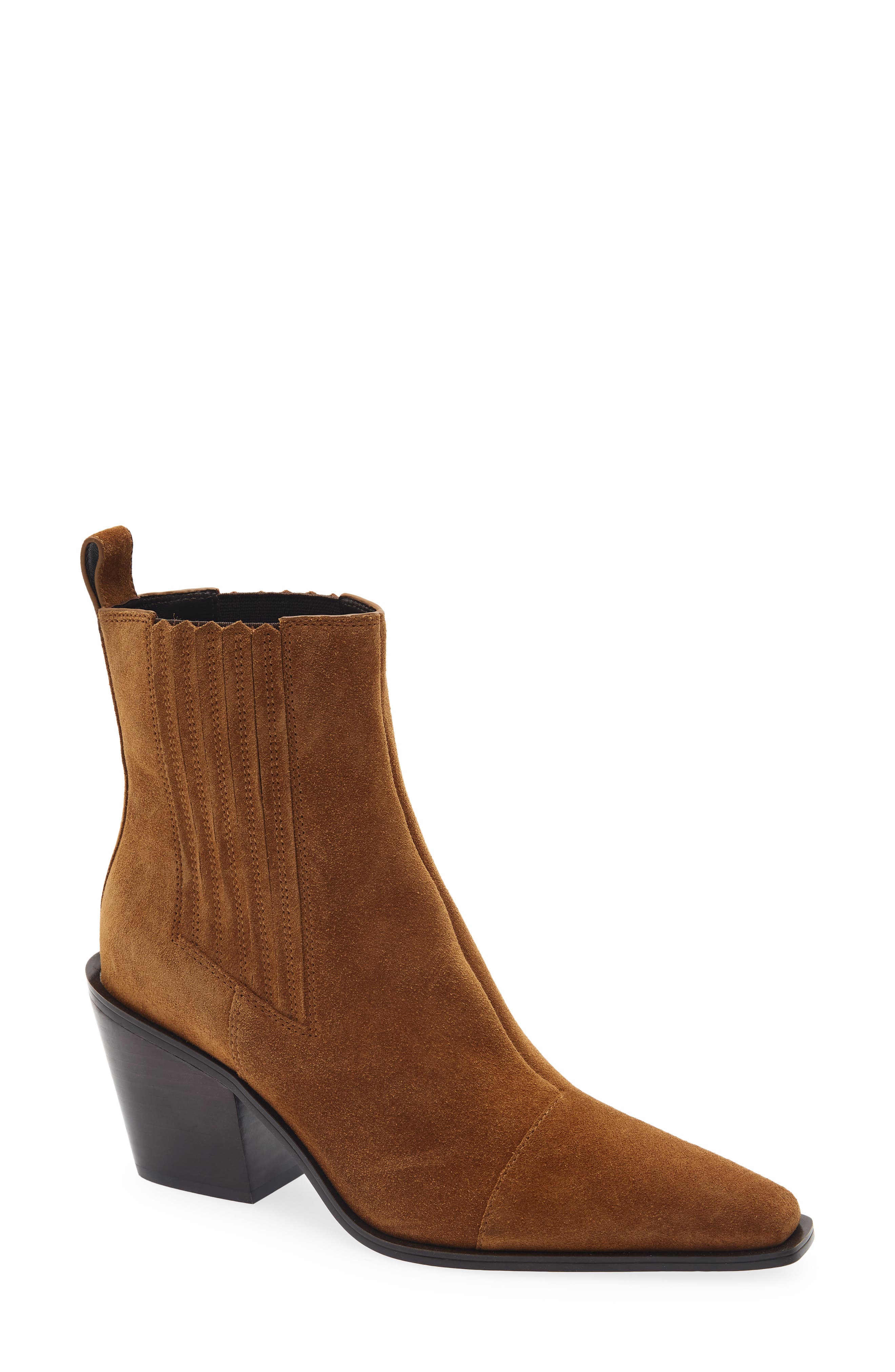 Newbury Chelsea Boot, Main, color, ACORN SUEDE
