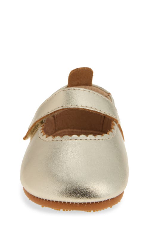 Old Soles Glam Gab Mary Jane Flat In Gold