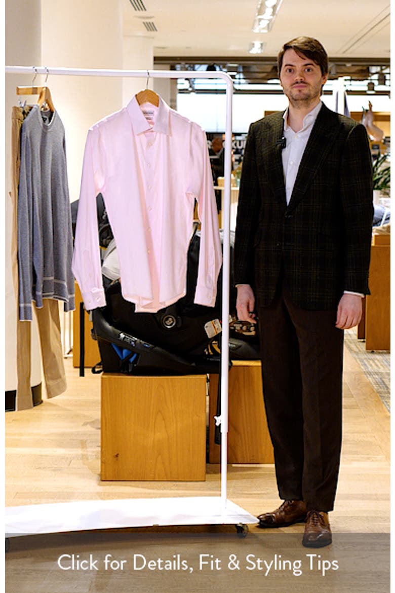 Trim Fit Premium Performance Dress Shirt video