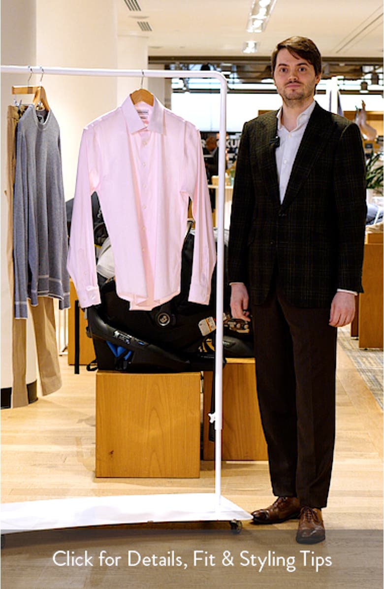 Trim Fit Premium Performance Dress Shirt, sales video thumbnail