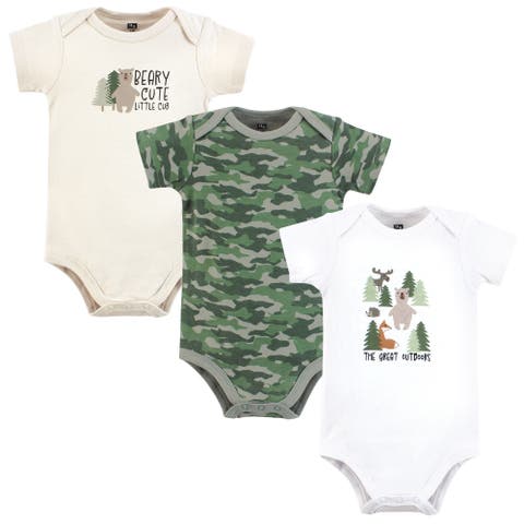 Cotton Bodysuits 3-Pack