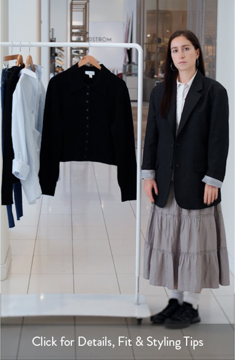 Collared Cardigan, sales video thumbnail