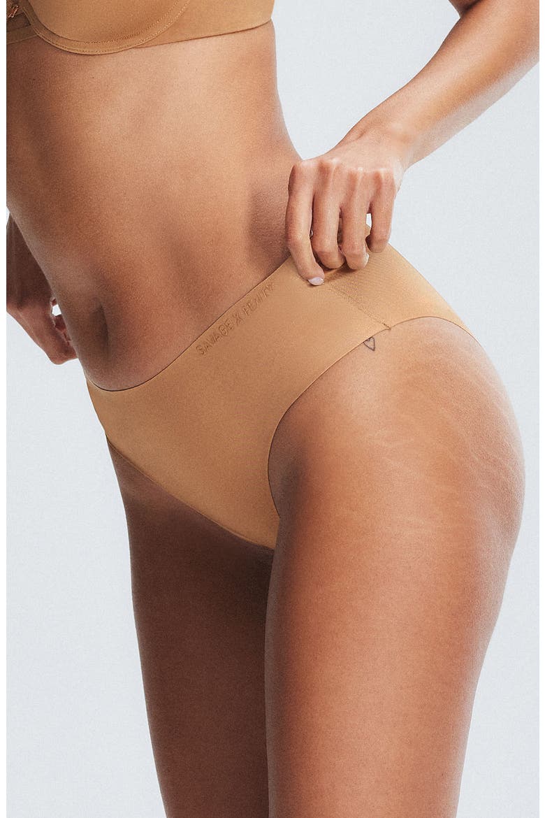 Microfiber No-Show Hipster Briefs, Alternate, color, SWEET LATTE NUDE