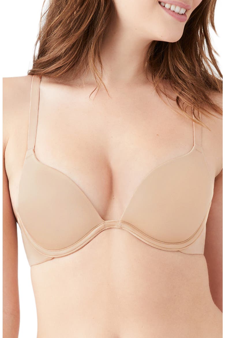 Future Foundation Underwire Push-Up Bra, Main, color, AU NATURAL