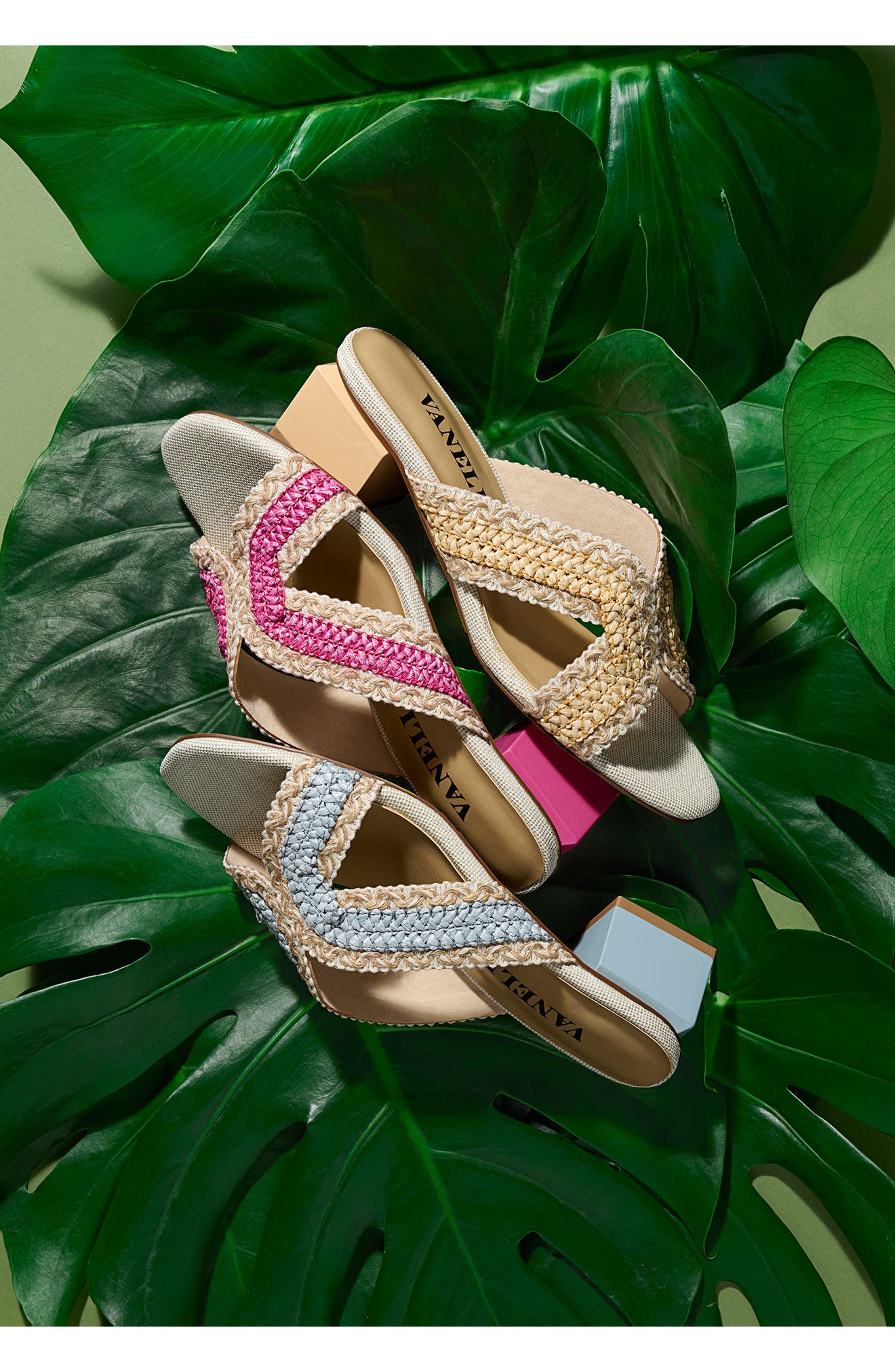 VANELi Cyndia Block Heel Sandal, Alternate, color, Cream