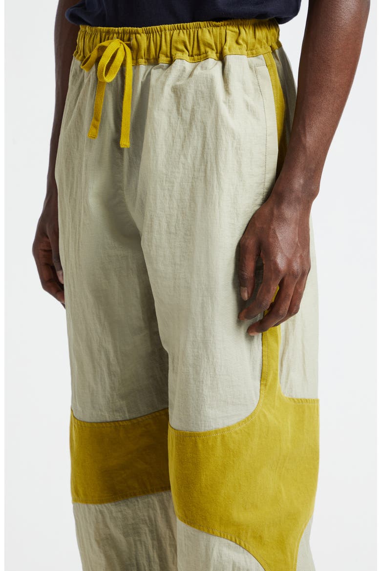Is Colorblock Track Pants, Alternate, color, KHAKI GREY