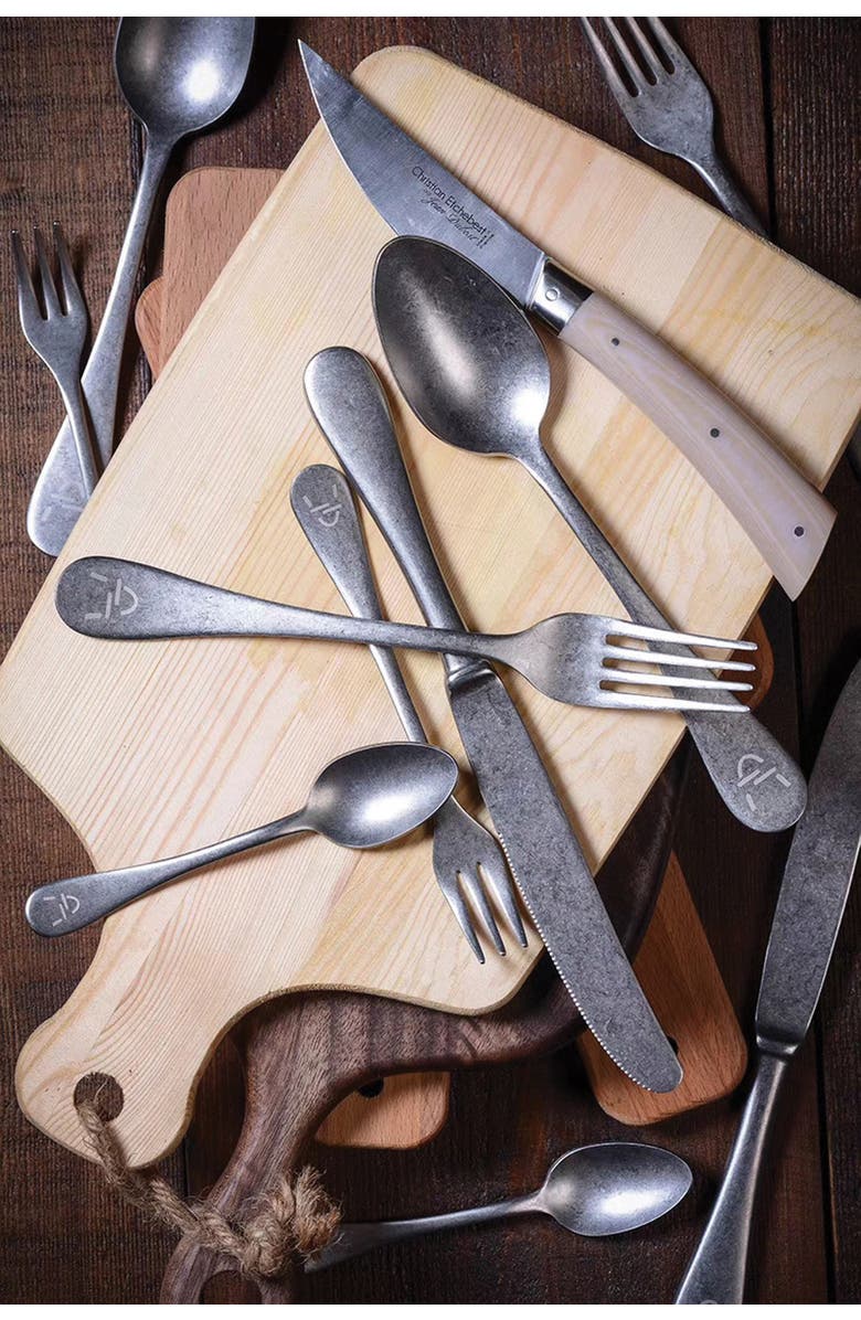 Mepra Vintage Flatware Set - 5 Pieces, Alternate, color, Silver