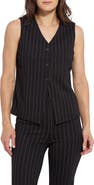 Lysse Maria Pinstripe Ponte Vest