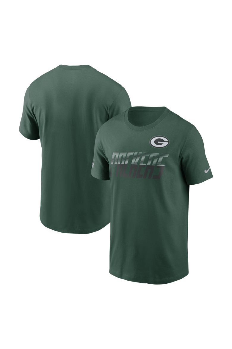 Men's Nike Green Green Bay Packers Sideline Dri-FIT T-Shirt, Main, color, Green