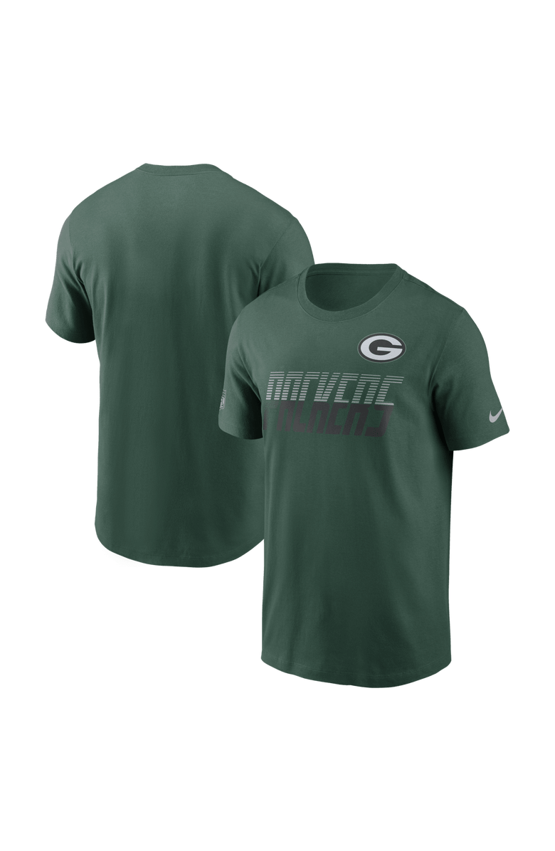 Nike Men's Nike Green Green Bay Packers Sideline Dri-FIT T-Shirt, Main, color, Green
