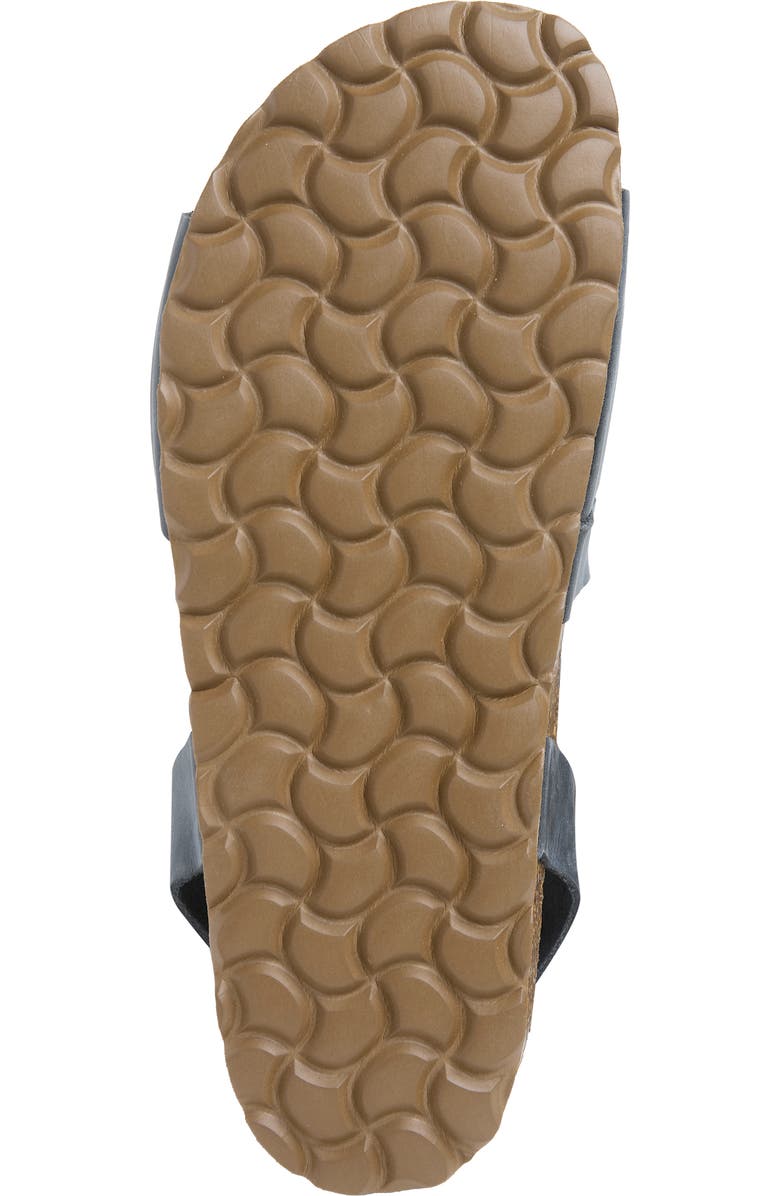 Celtic & Co. Aysmetric Strap Sandal, Alternate, color, Navy