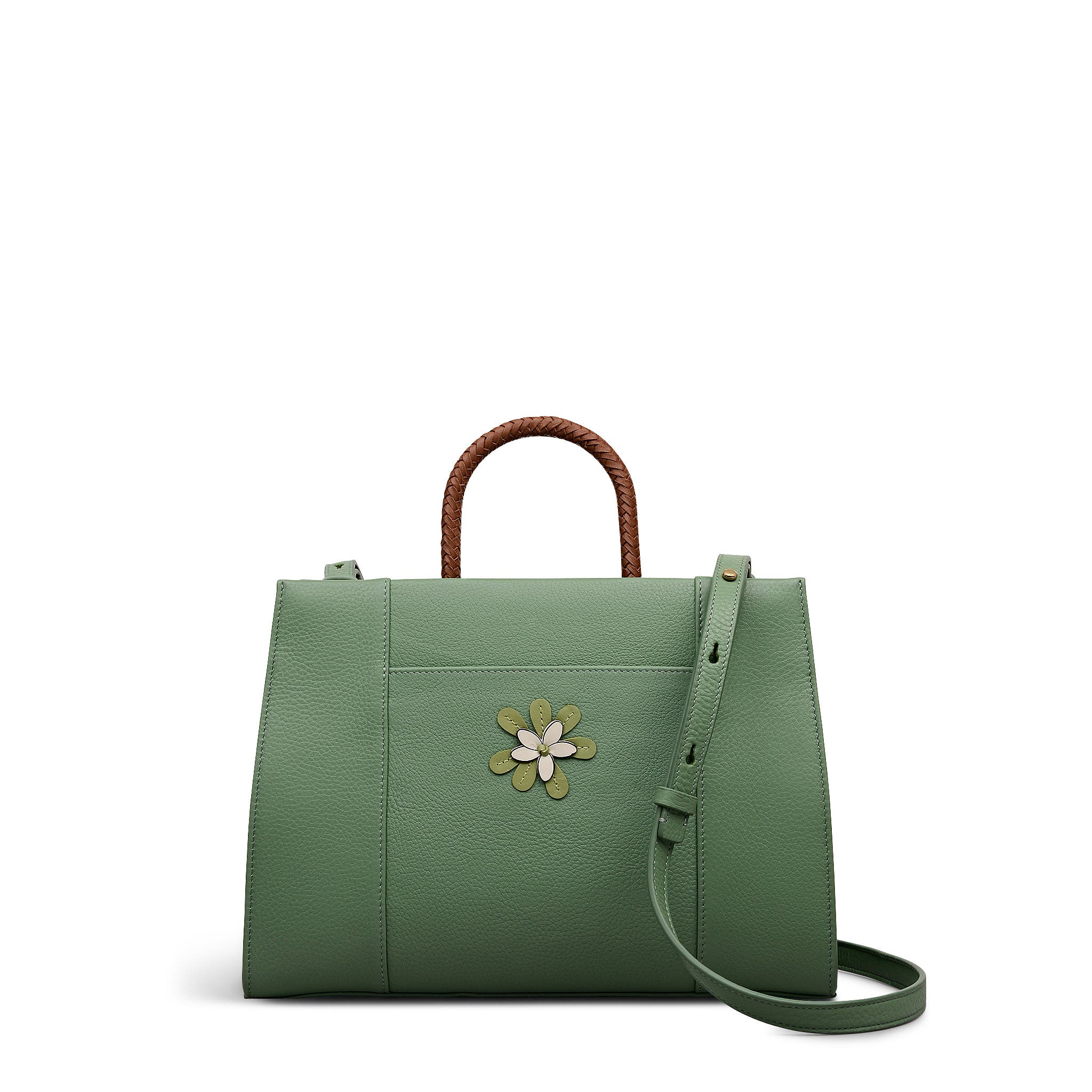 Radley Lunar New Year Medium Ziptop Satchel Bag, Alternate, color, Pistachio