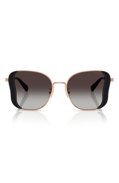 50mm Gradient Square Sunglasses