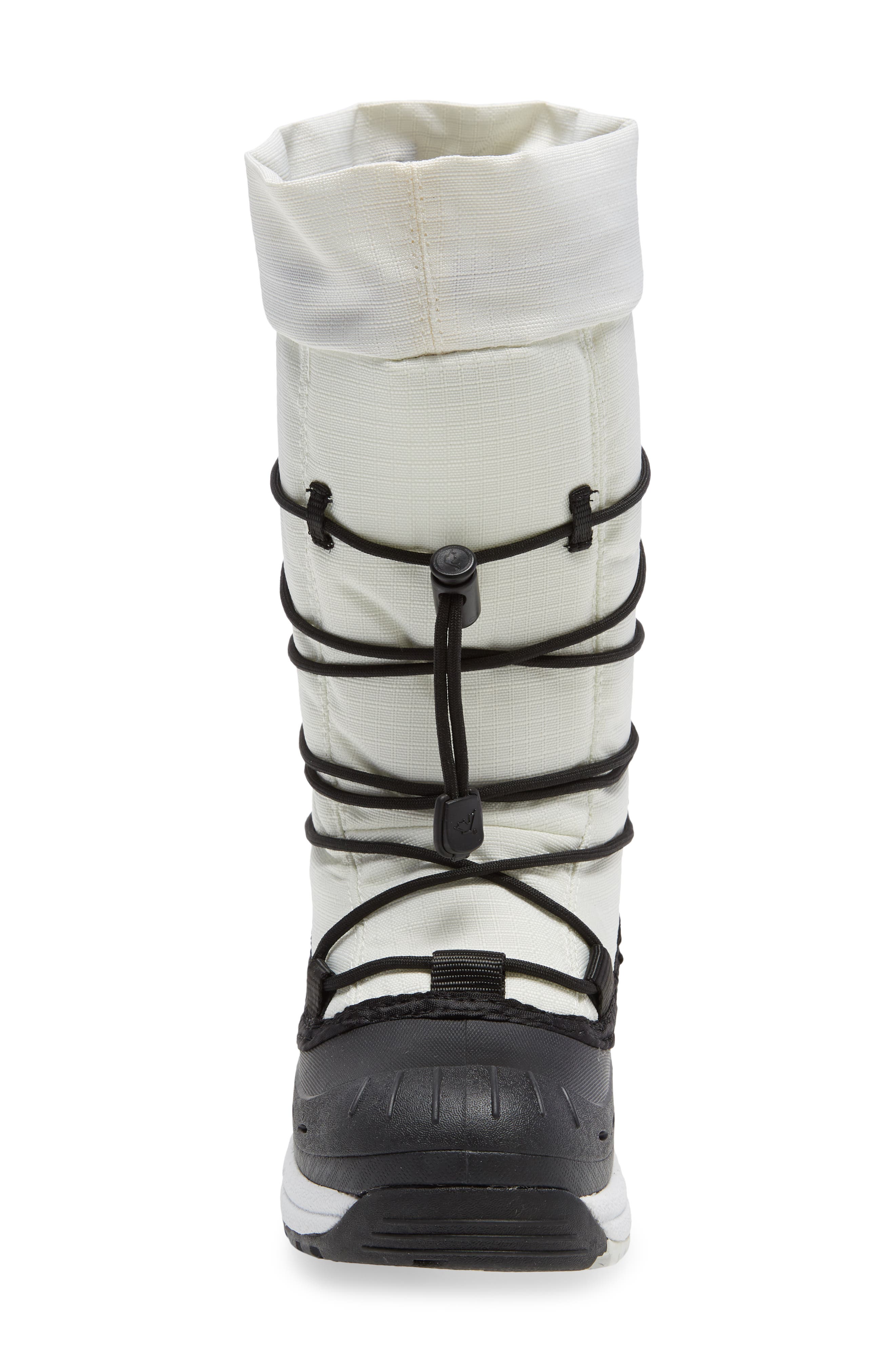 Snogoose Waterproof Winter Boot, Alternate, color, WHITE