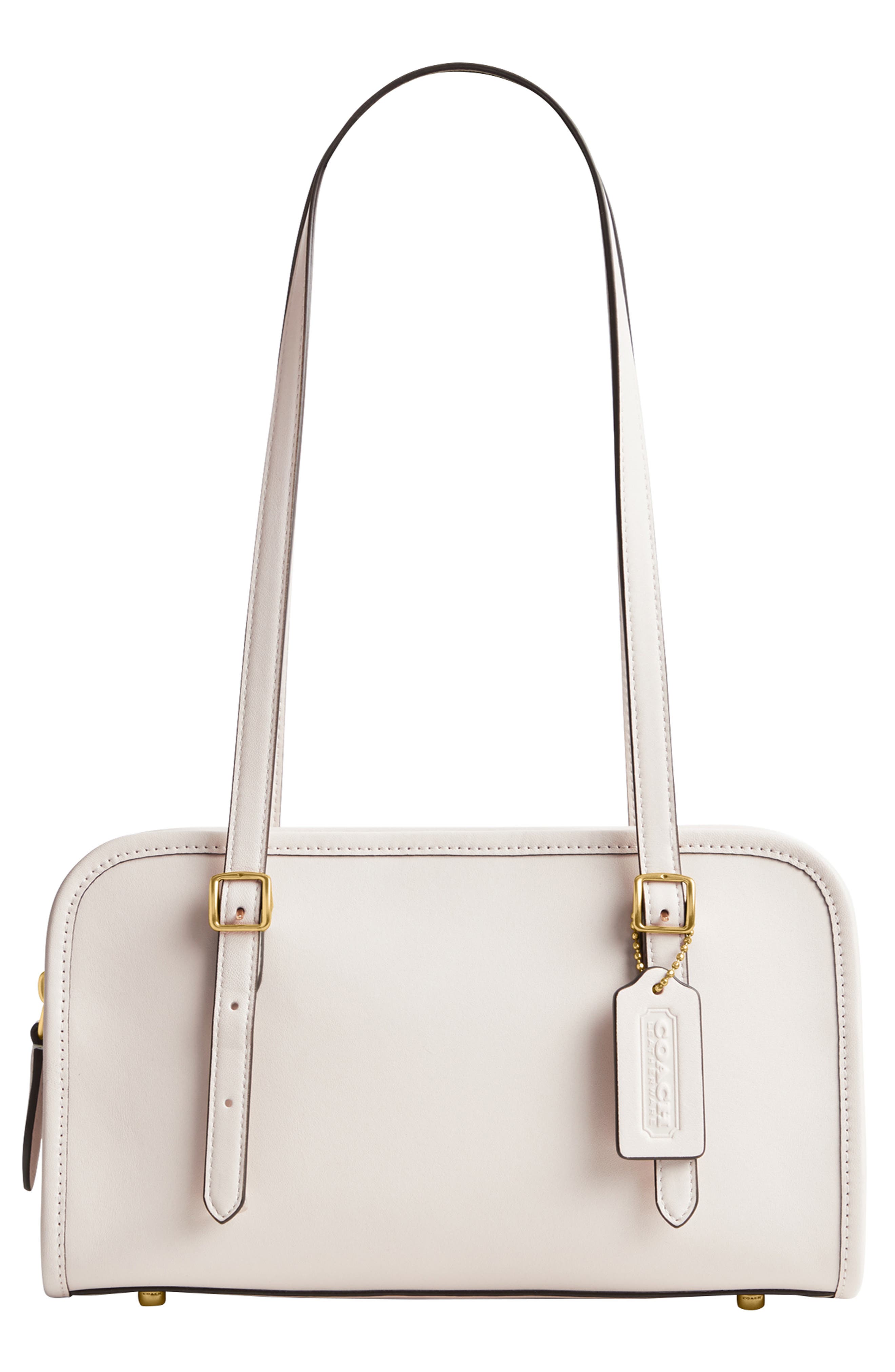 COACH Swing Zip Bag, Main, color, Chalk