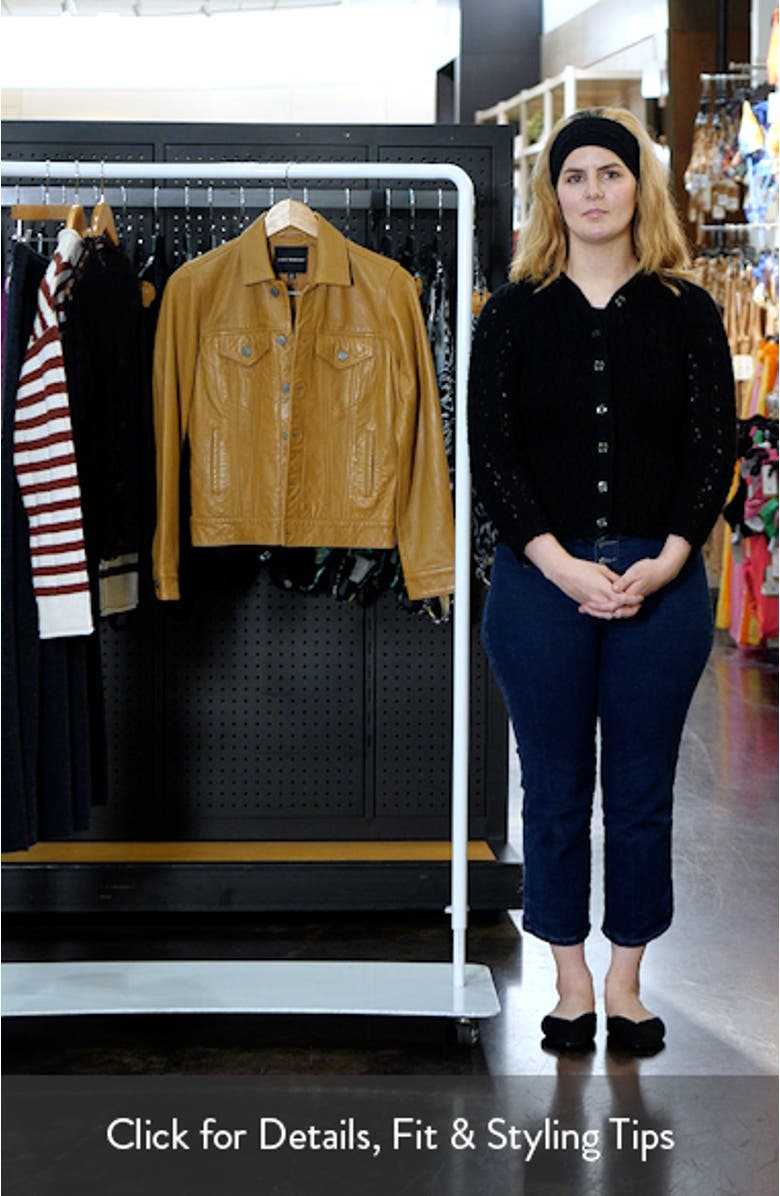 Leather Trucker Jacket, sales video thumbnail