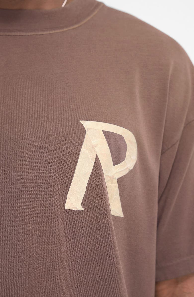 Represent Masking Tape Monogram Cotton Graphic T-Shirt, Alternate, color, 