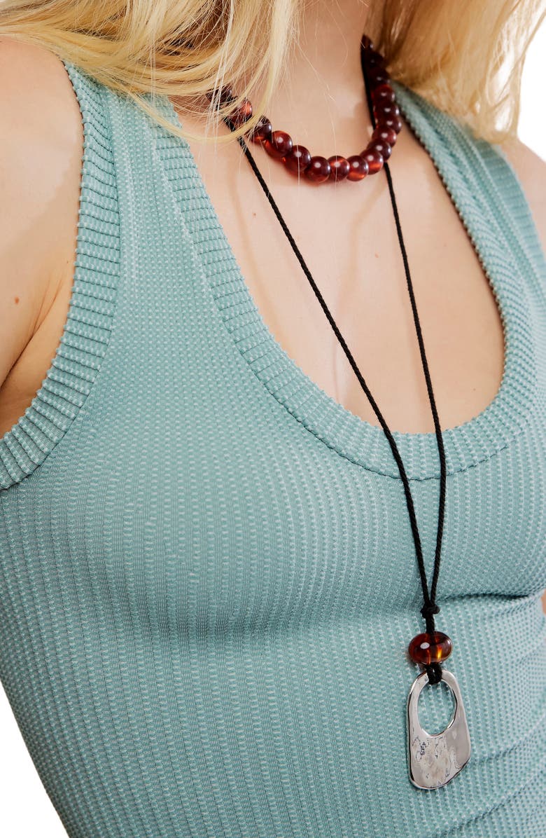 Free People Clean Slate Crop Tank, Alternate, color, Mineral Blue