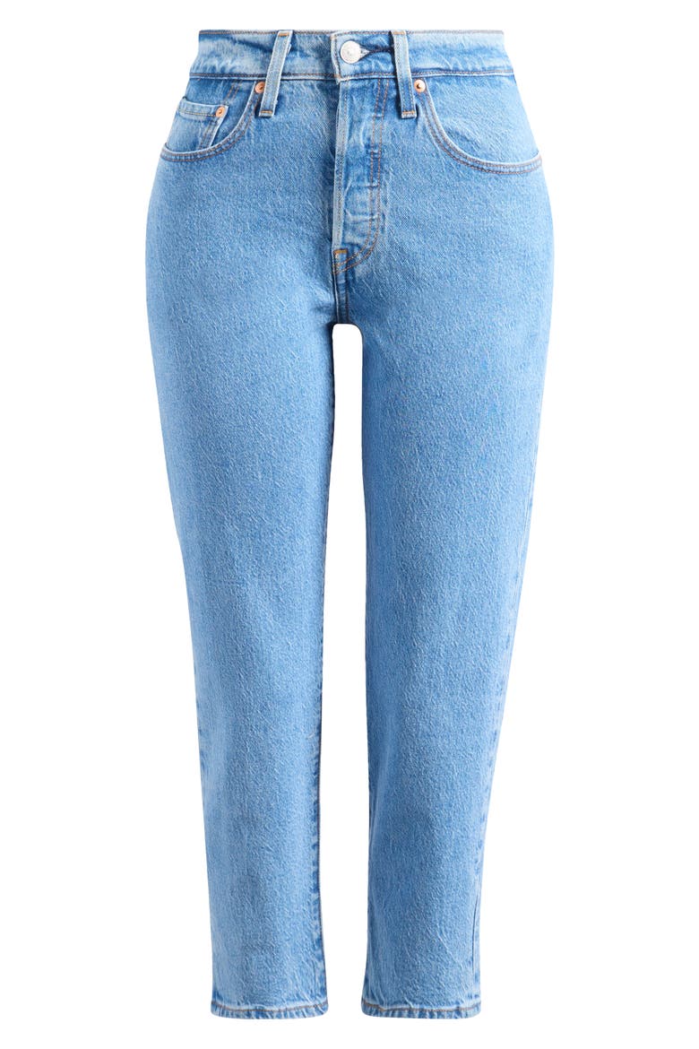 501® Original Crop Straight Leg Jeans, Alternate, color, GREAT STORY