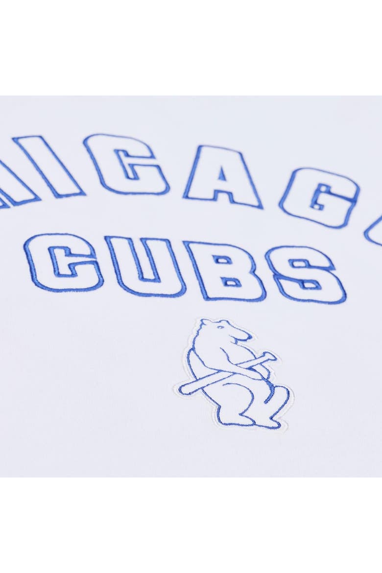 Men's Mitchell & Ness  White Chicago Cubs Arctic Fleece Sweatshirt, Alternate, color, White