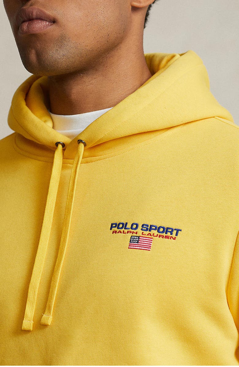 Polo Ralph Lauren Sport Cotton Blend Fleece Hoodie, Alternate, color,