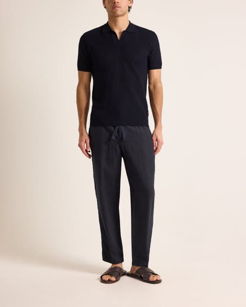 Roddy Tailored Fit Open Mesh Stitch Polo Shirt