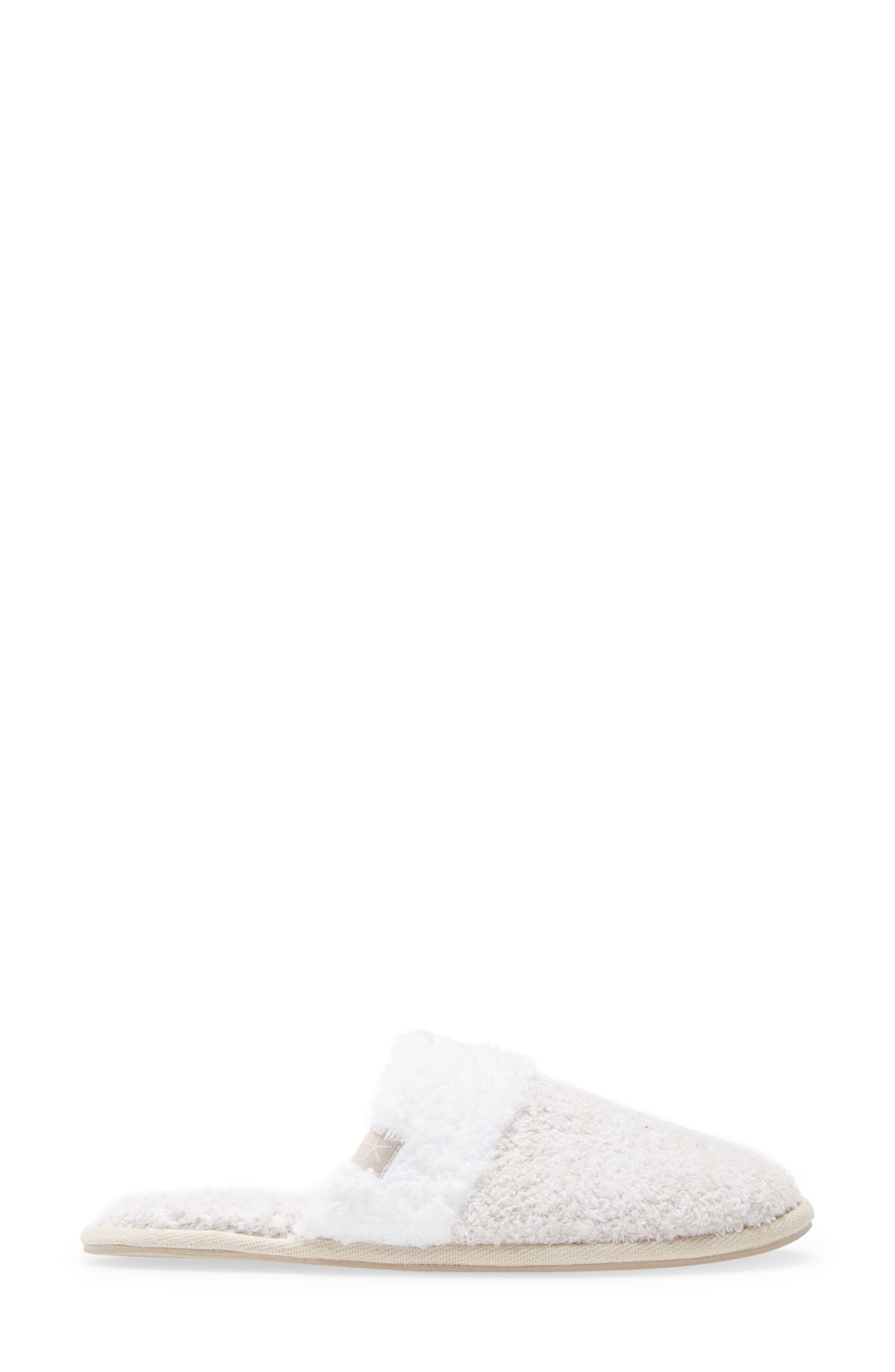 CozyChic™ Malibu Slipper, Alternate, color, HEATHERED STONE/ WHITE