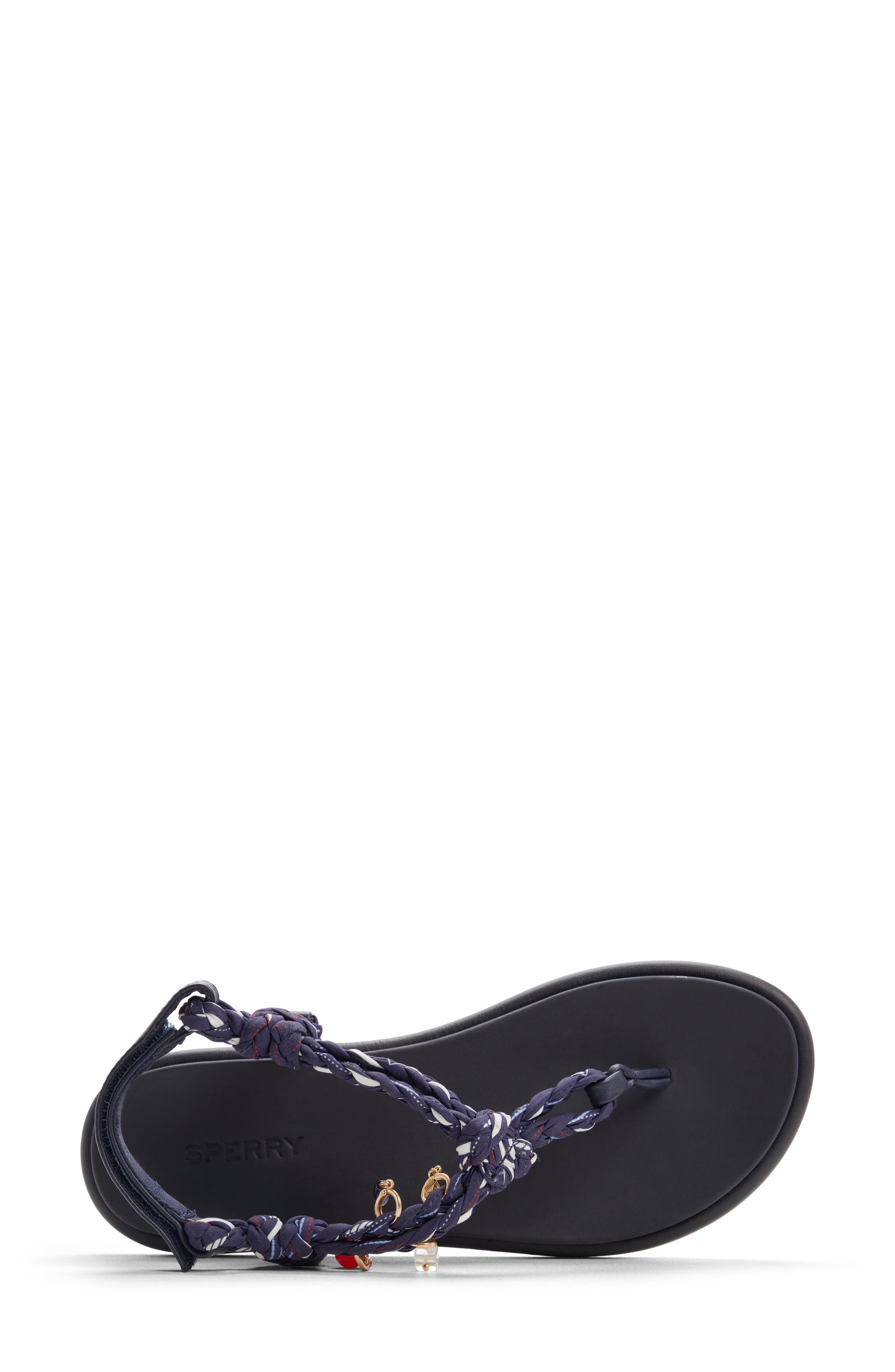 Isla T-Bar Slingback Sandal, Alternate, color, NAVY