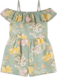 abercrombie kids Kids' Cold Shoulder Cotton Romper