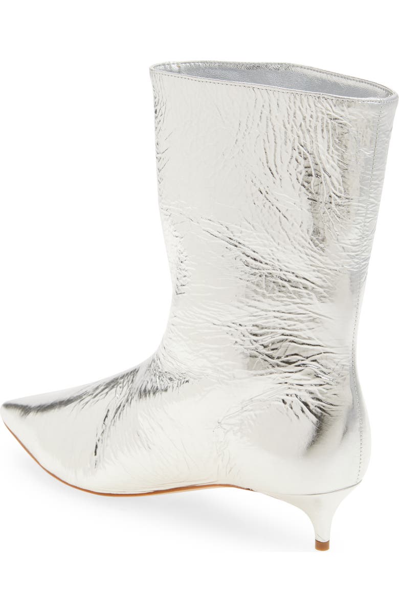 Schutz Gail Kitten Heel Bootie, Alternate, color, Carbone