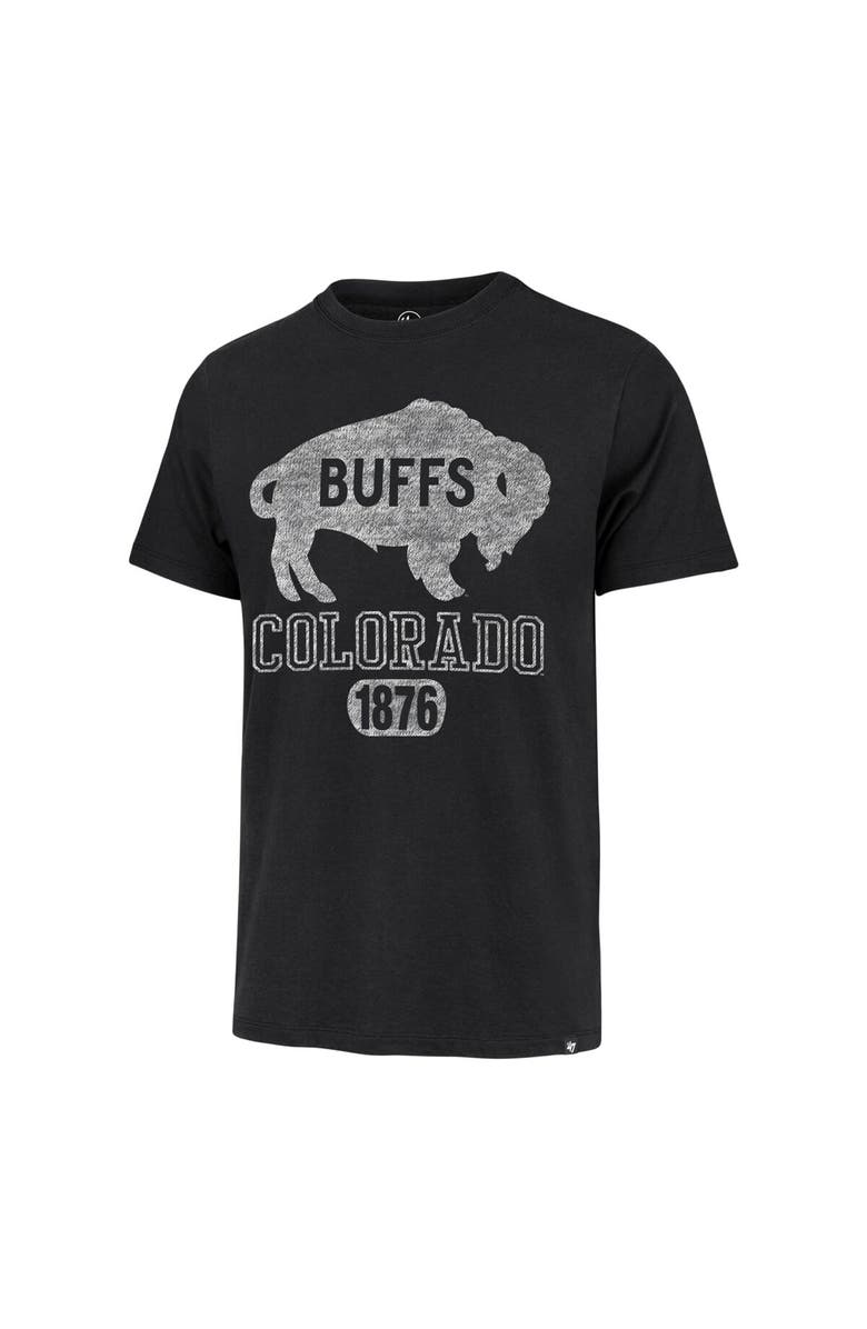 '47 Men's '47  Black Colorado Buffaloes 1876 Franklin T-Shirt, Alternate, color, Black